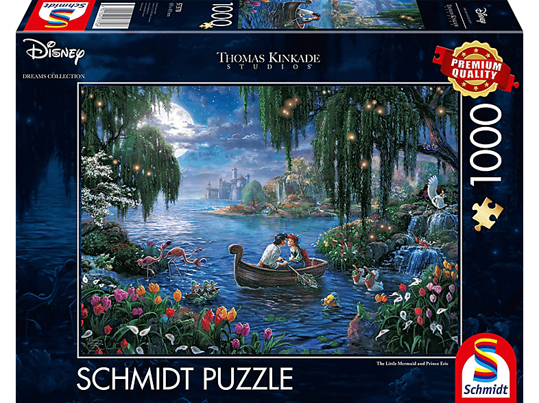 SCHMIDT SPIELE Eric Prince Little The and Mermaid Puzzle