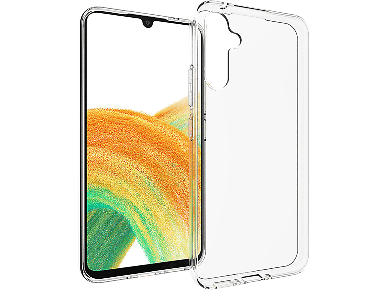 TPU transparent, Backcover, 5G, Samsung, PEDEA Galaxy Case, A34 Transparent