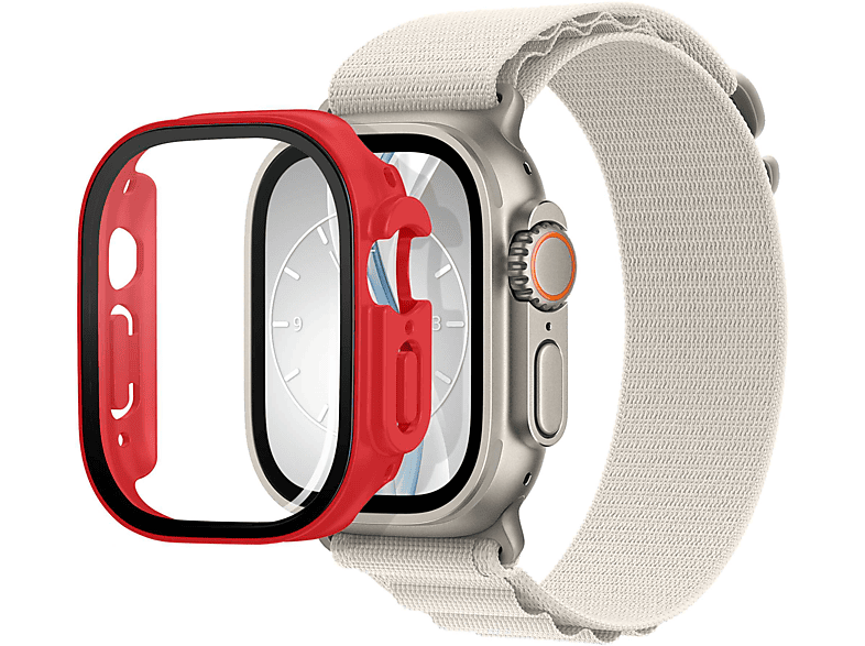 Case mit Watch Schutzhülle(für Ultra, Watch Displayschutz Ultra MTB MORE Bumper 2) ENERGY Apple