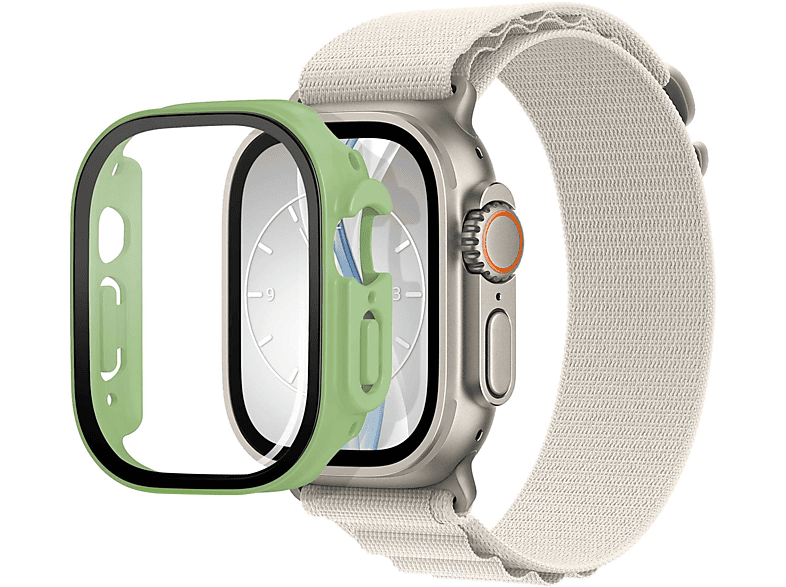 MTB MORE 2) ENERGY Watch mit Watch Displayschutz Bumper Case Apple Ultra Ultra, Schutzhülle(für