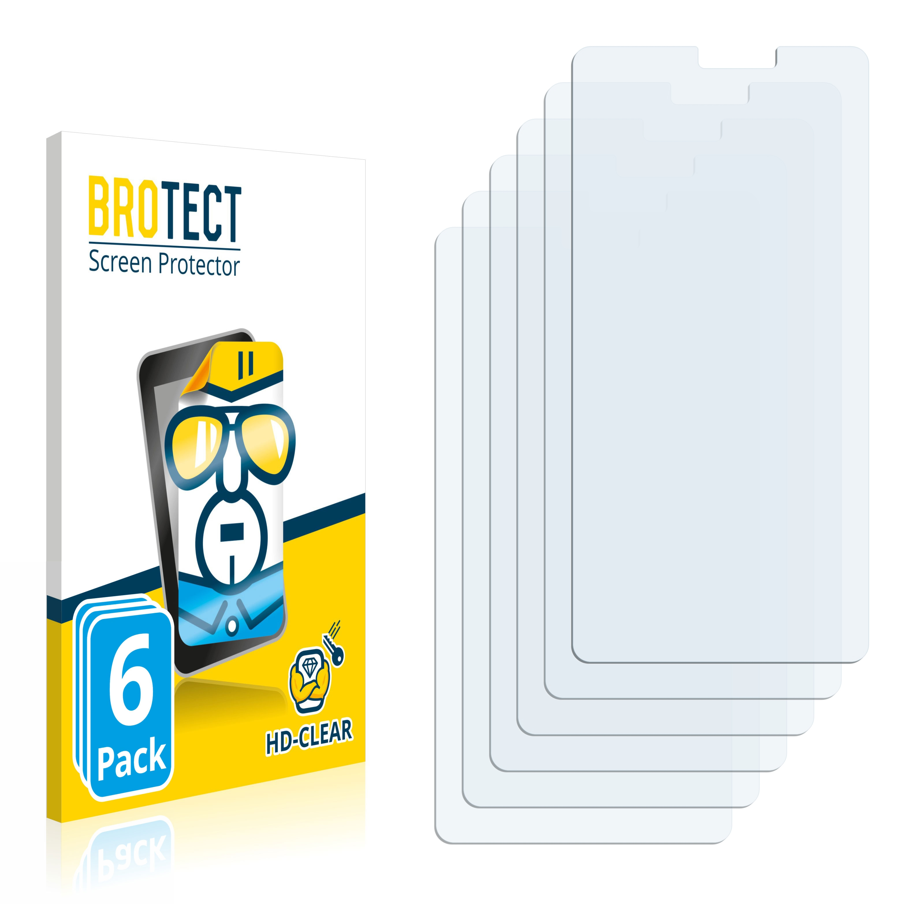 BROTECT 6x Schutzfolie(für Smartphone) Olympia Neo klare