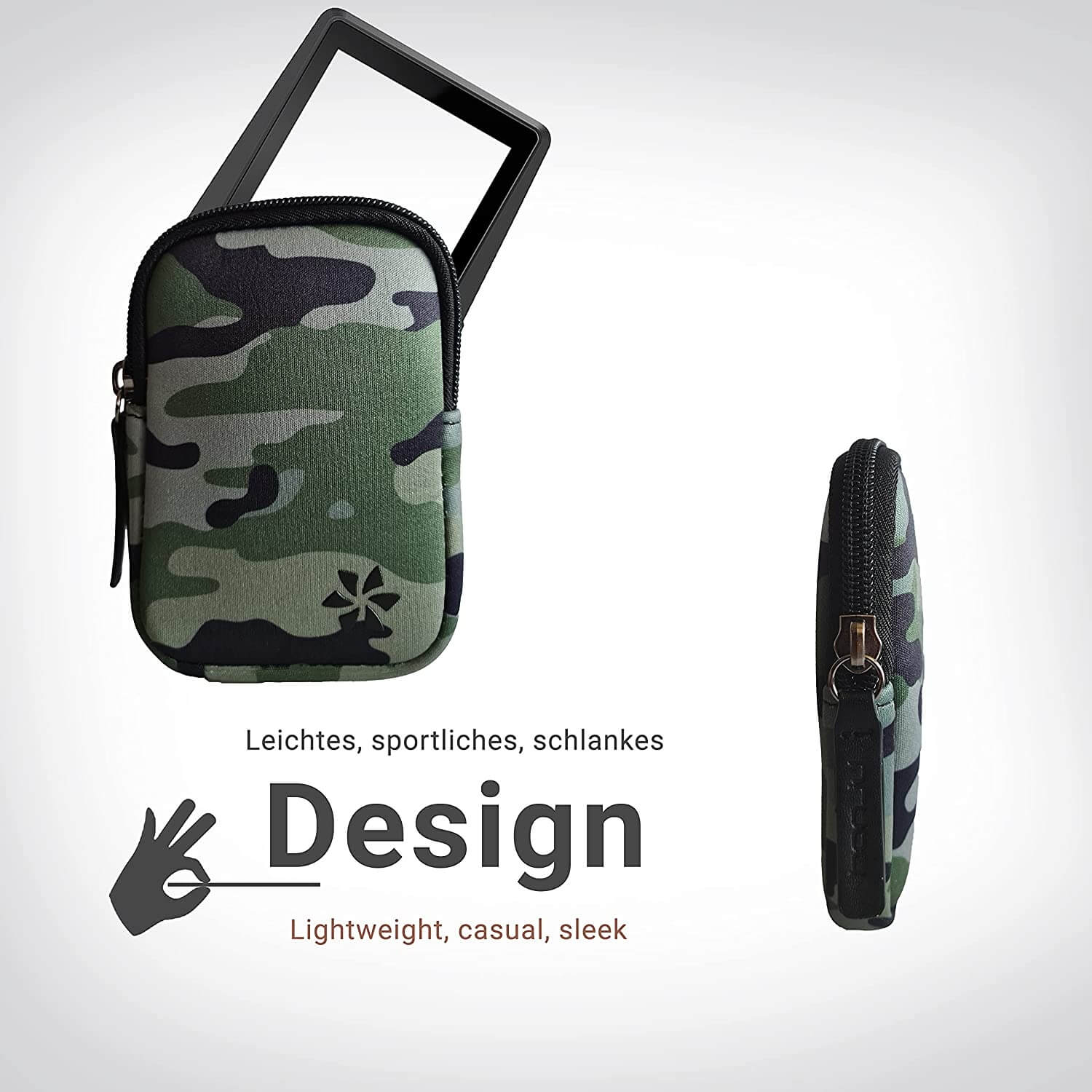 HONJU BIKE Neoprentasche Bosch Display Cover, 2021) (2022 Nyon / Bikecomputer, Camo Bosch Sport Bosch, 2021), Grün Nyon / Full Schwarz / (2022 für