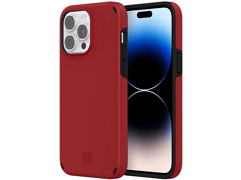 INCIPIO Duo, Backcover, Apple, iPhone 14 Pro Max, rot