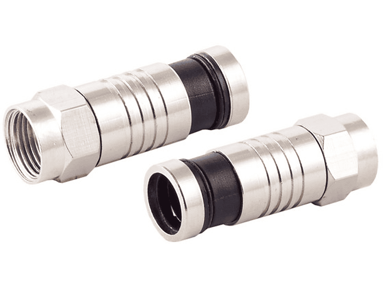 Cabelcon F-6 TD 5.1 NI F-Kompressionsstecker blau RG6 / 7 mm - GmbH - Ihr kompetenter