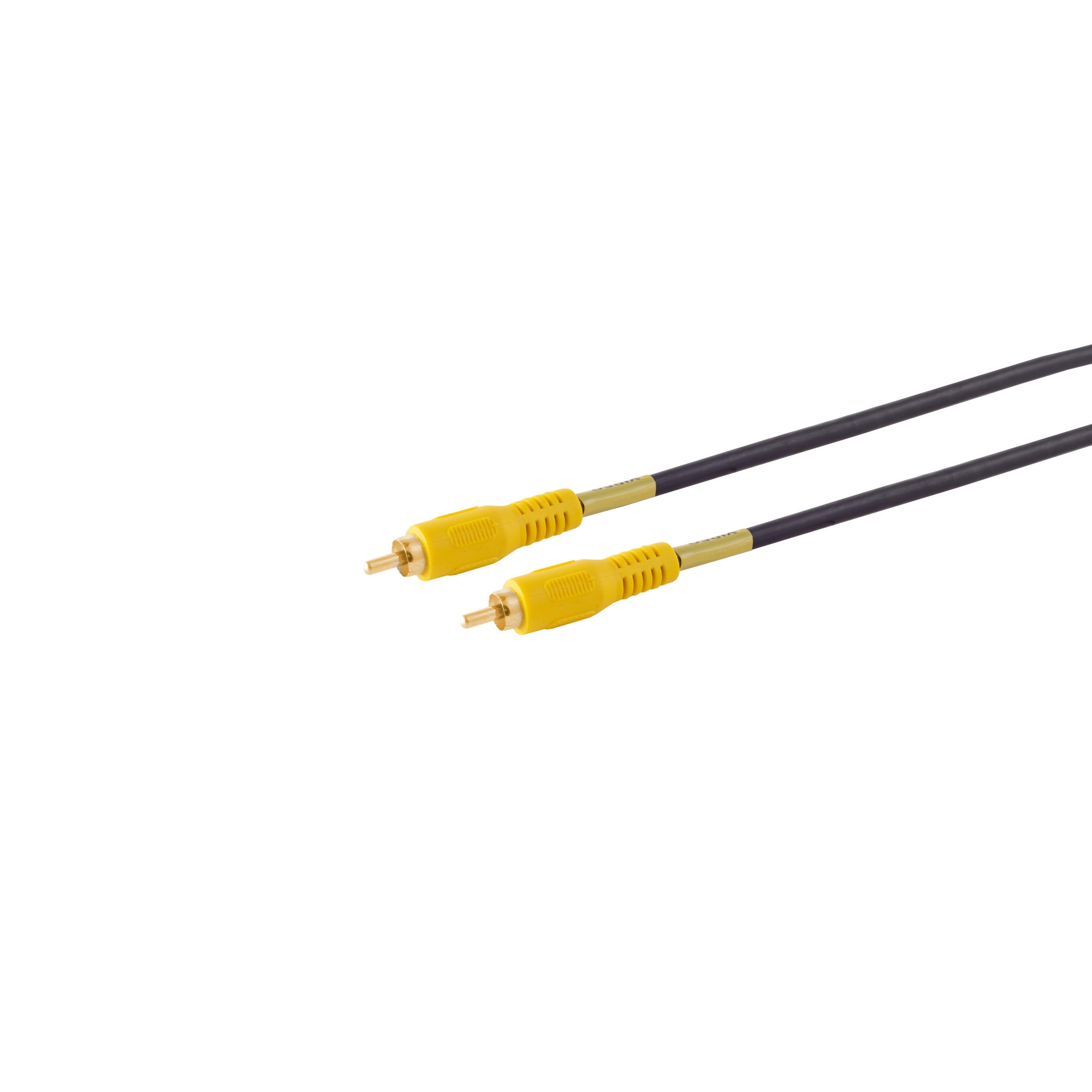 Cinchstecker 5m Cinchstecker, Audio/Video Kabel vergoldet, auf MAXIMUM CONNECTIVITY S/CONN