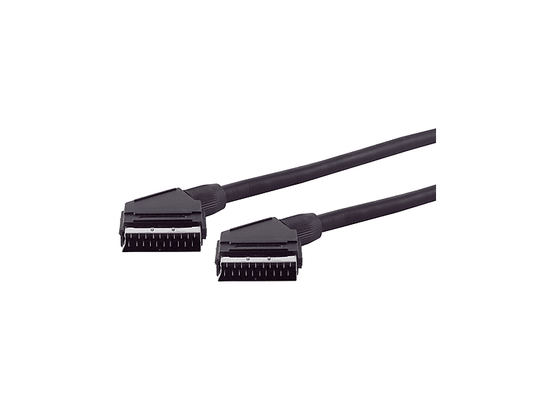 Distributore SCART 5 Vie – S/CONN, 0,5 Metri, Connettori Completamente Aperti, Per Audio E Video, 5 Uscite