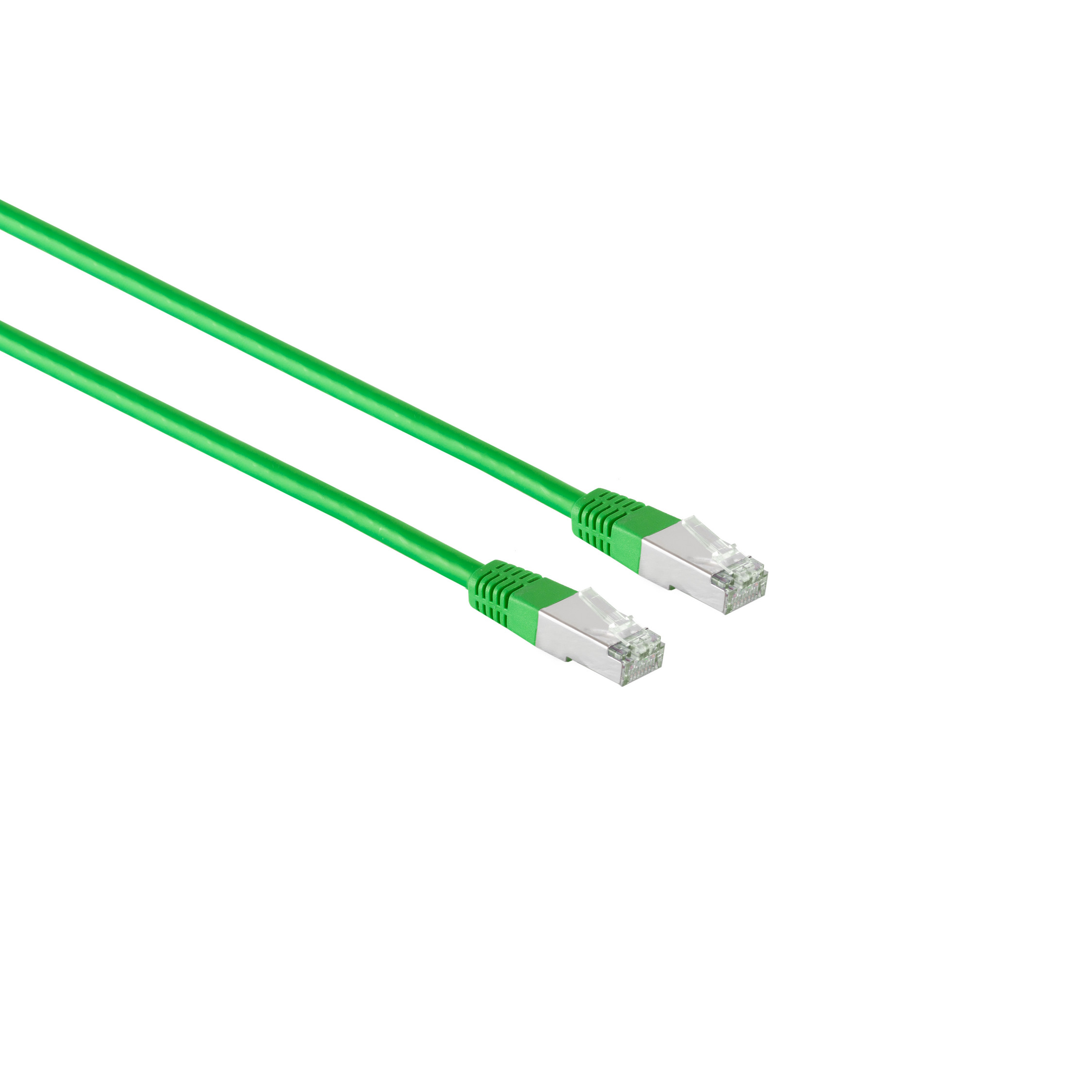 2,0m, m SF/UTP, Patchkabel, grün, RJ45, Patchkabel cat. 2 KABELBUDE 5e,