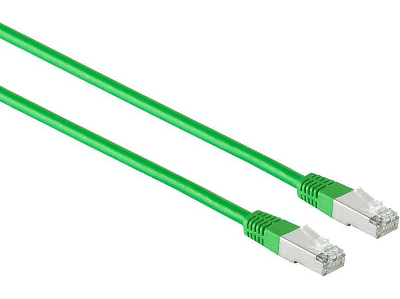 KABELBUDE Patchkabel, cat. 5e, SF/UTP, grün, 2,0m, Patchkabel RJ45, 2 m | Adapter & Netzwerkkabel