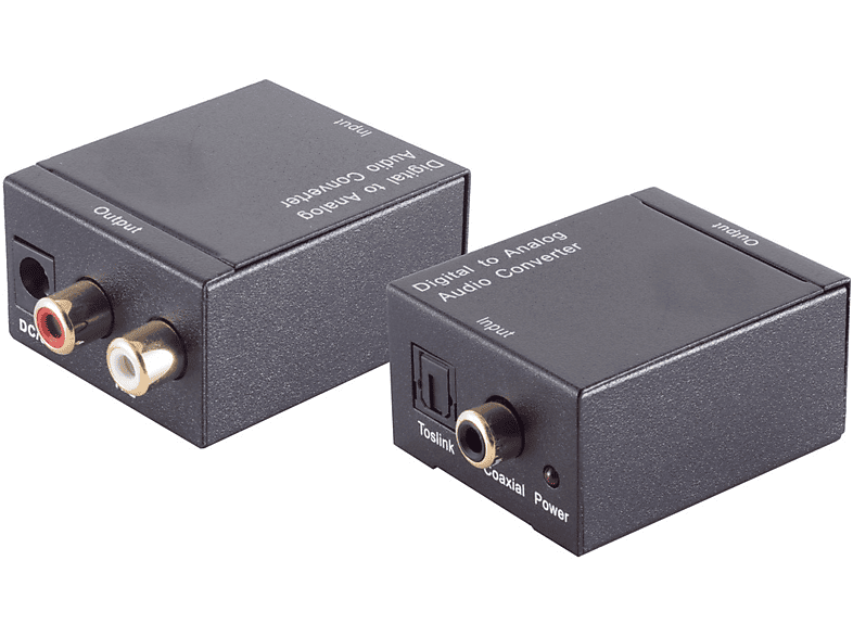 S/CONN MAXIMUM Audio Audio Signal Signal Toslink/Koax-Out In CONNECTIVITY Wandler Wandler, Cinch