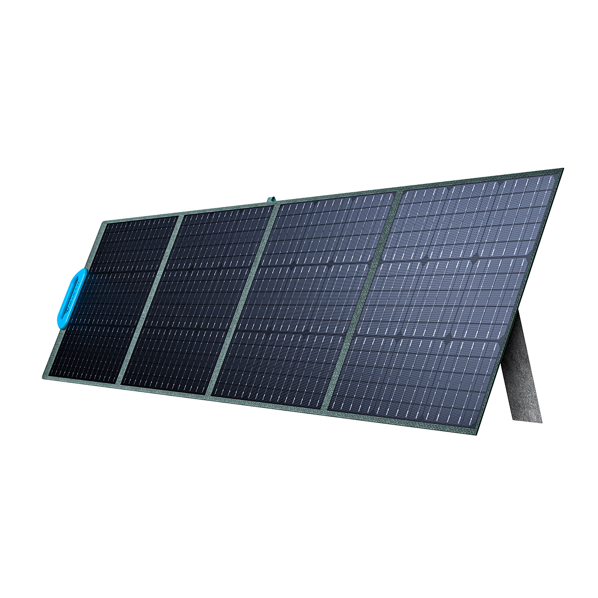 200W Solarpanel Wh und BLUETTI Stromerzeuger EB55 Powerstation PV200 grau 537 700W