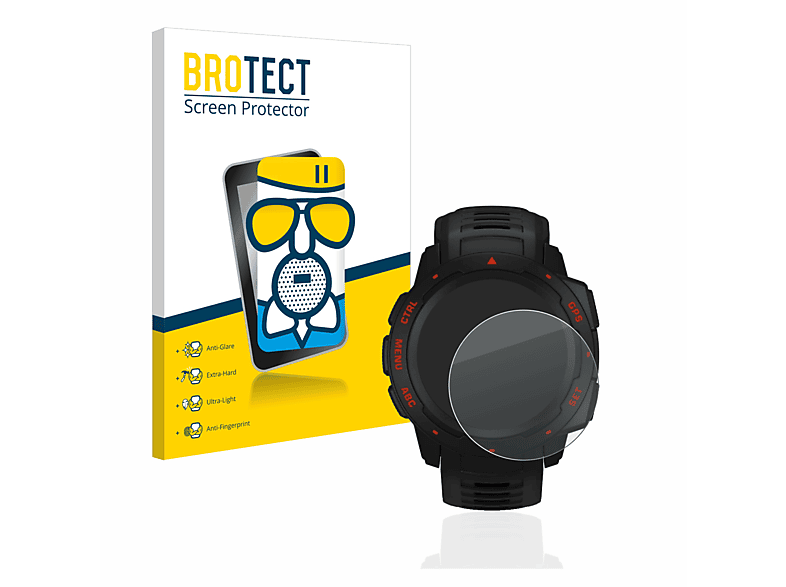 BROTECT Airglass Esports) Garmin matte Instinct Schutzfolie(für