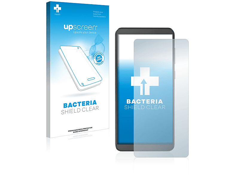 UPSCREEN antibakteriell klare Schutzfolie(für Freestyle Nuu A5X)