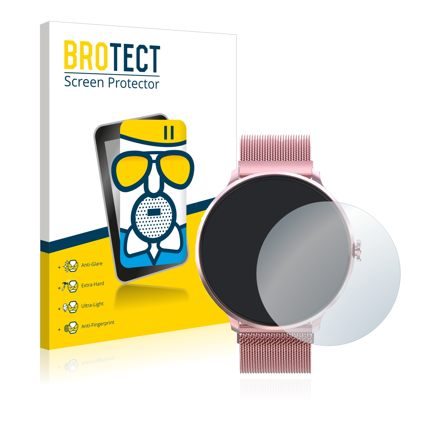 Smartwatch) matte Bebinca Airglass BROTECT Schutzfolie(für