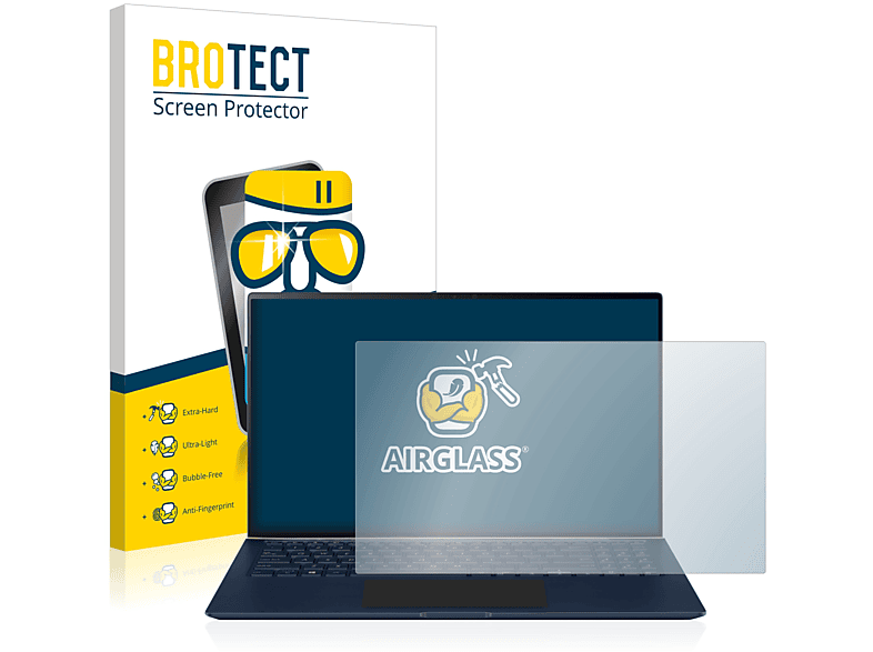 BROTECT Airglass klare Schutzfolie(für ASUS 15 UX534FT) ZenBook