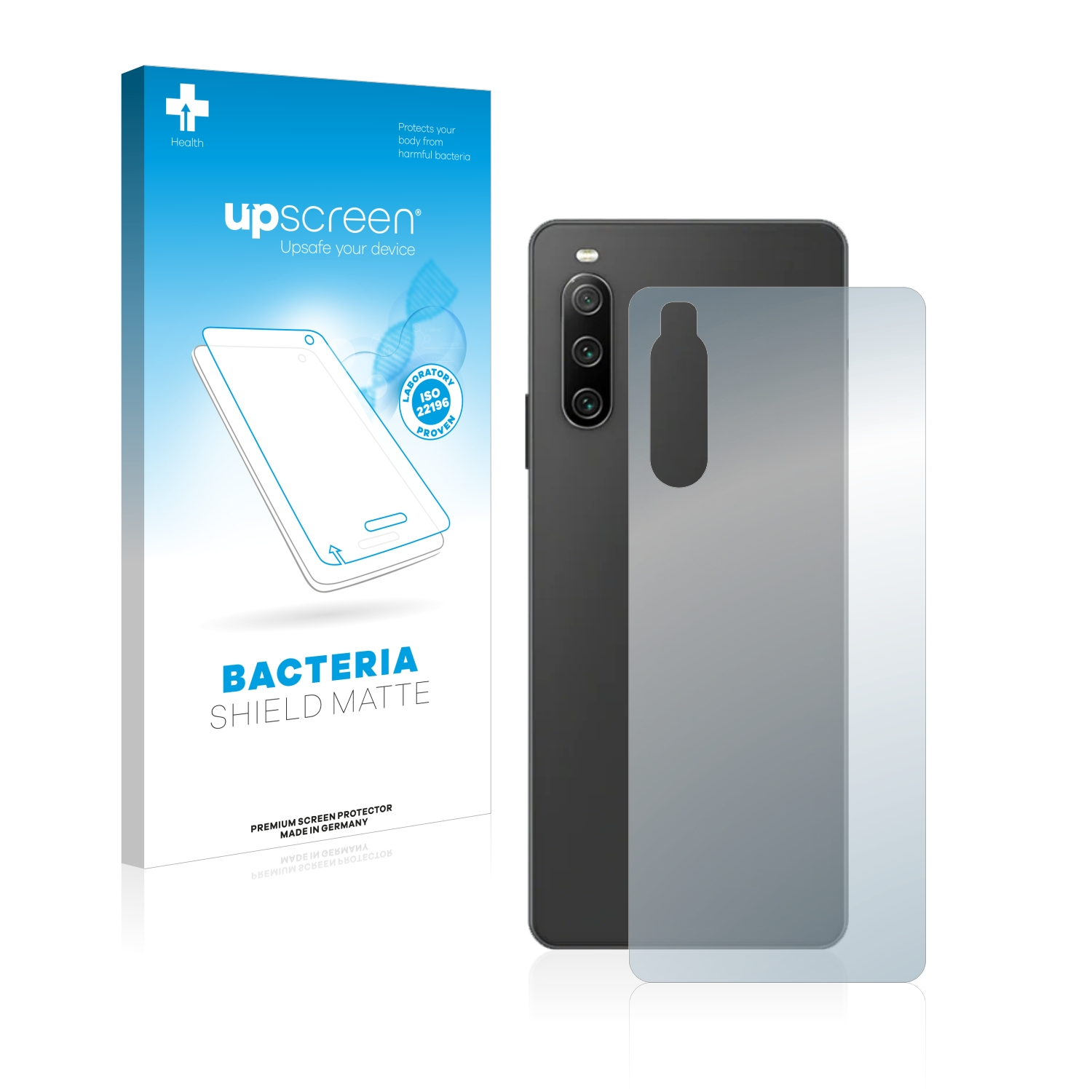 Xperia Sony antibakteriell matte IV) Schutzfolie(für 10 entspiegelt UPSCREEN