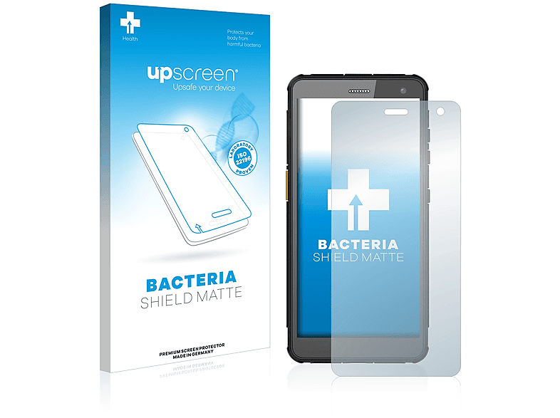 UPSCREEN antibakteriell entspiegelt matte MOBILE Schutzfolie(für IS655.RG) i.safe