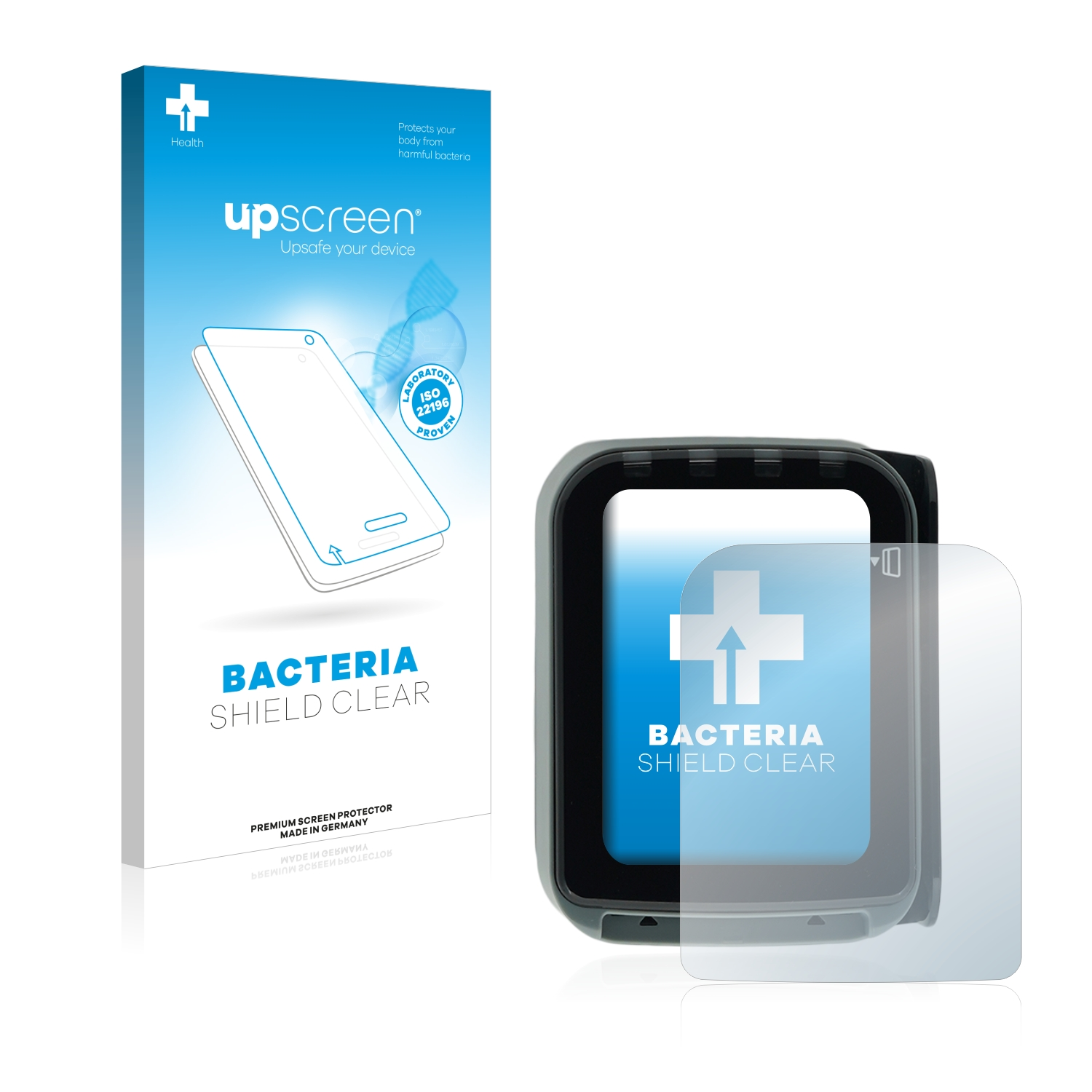 UPSCREEN antibakteriell klare Schutzfolie(für ingenico iUC285)
