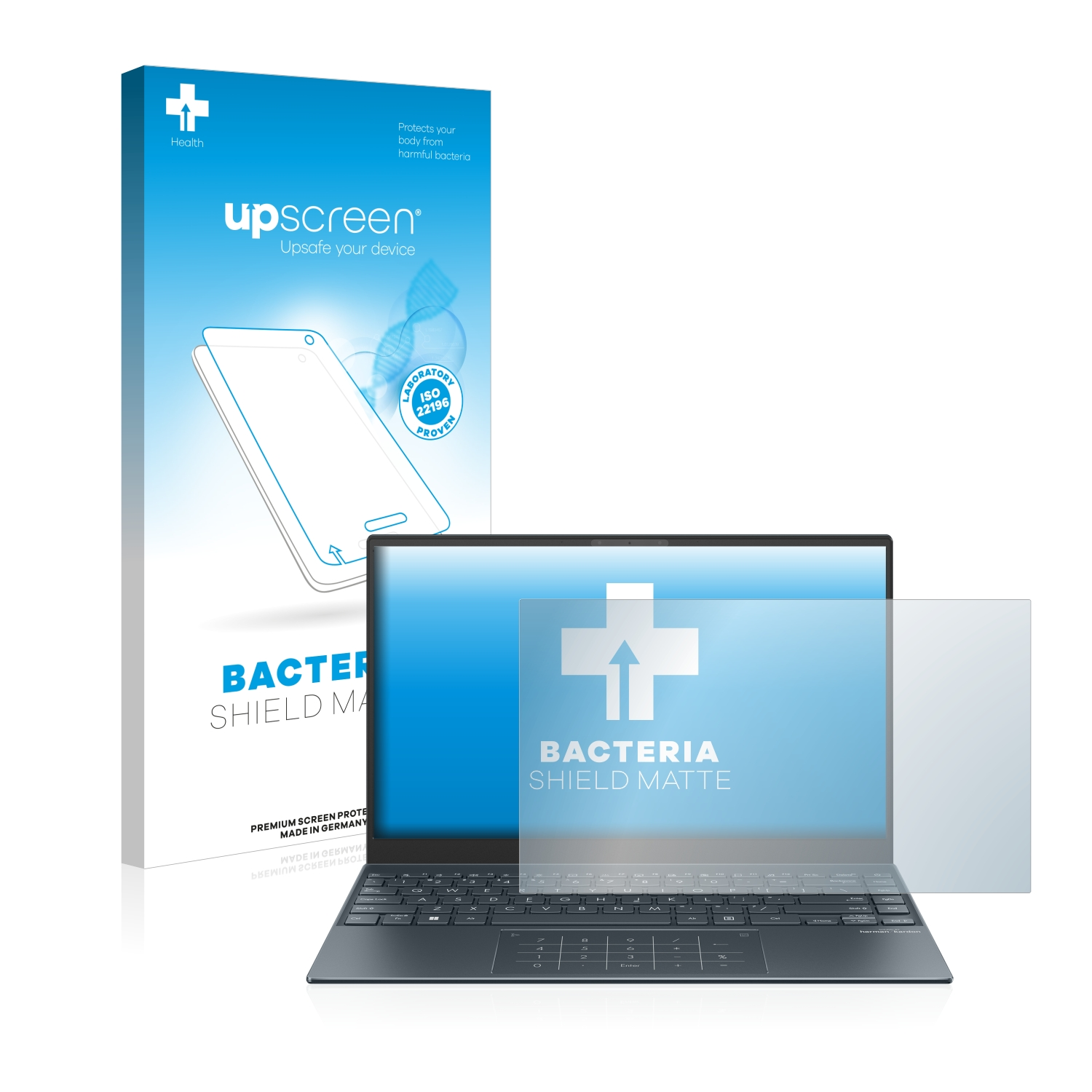 UPSCREEN antibakteriell entspiegelt 13 Schutzfolie(für ASUS matte OLED) ZenBook