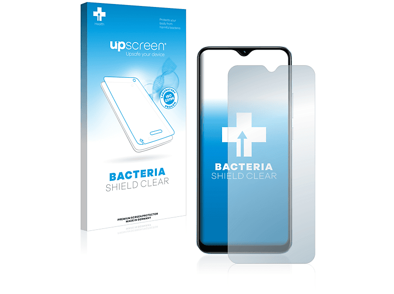 UPSCREEN antibakteriell klare Schutzfolie(für realme C30)