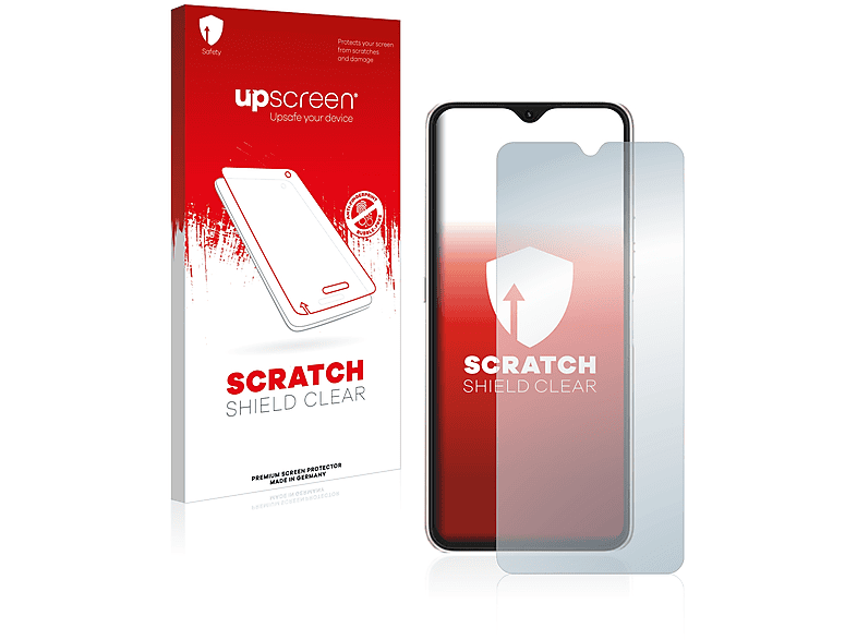 UPSCREEN Kratzschutz klare Schutzfolie(für Umidigi Power 7 Max)