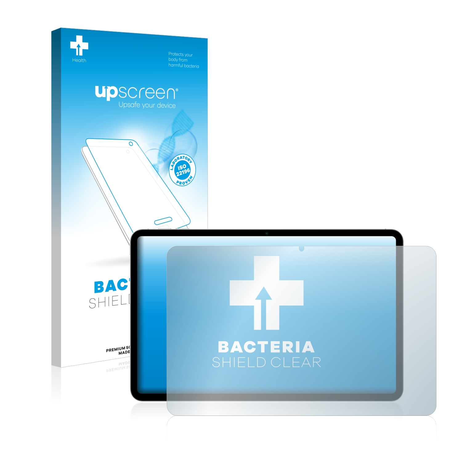 UPSCREEN antibakteriell klare Schutzfolie(für Oppo Air) Pad