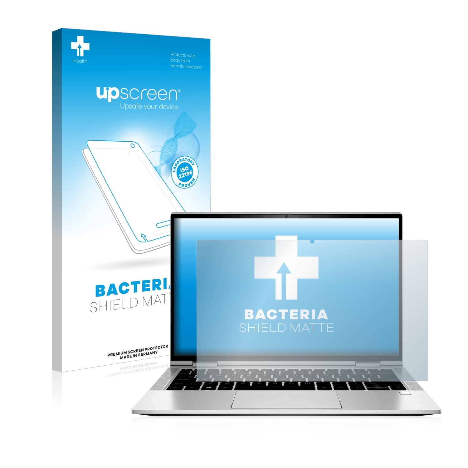 UPSCREEN antibakteriell entspiegelt matte EliteBook 830 HP x360 G7) Schutzfolie(für