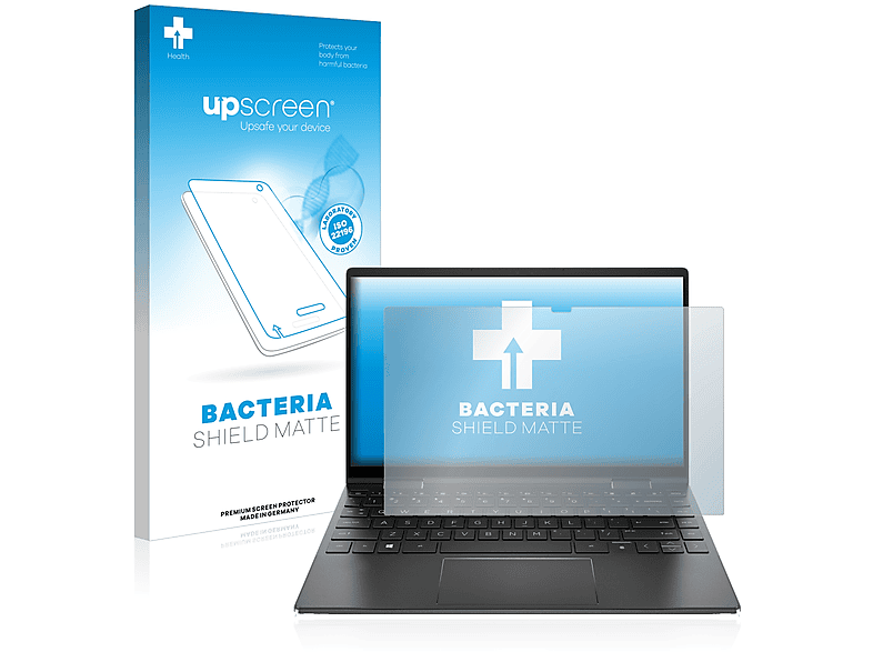 UPSCREEN antibakteriell Schutzfolie(für Envy HP 13-ay0504sa) matte entspiegelt X360