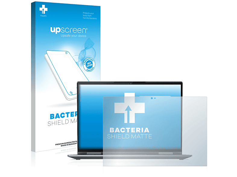 UPSCREEN antibakteriell entspiegelt matte Schutzfolie(für Lenovo ThinkPad X1 Yoga (7. Gen.))