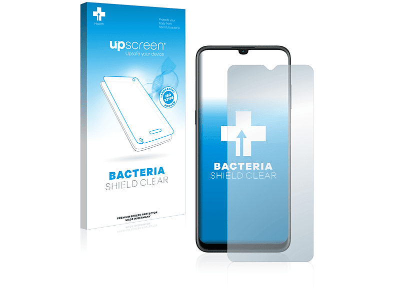 UPSCREEN antibakteriell klare Schutzfolie(für Nokia G11 Plus)