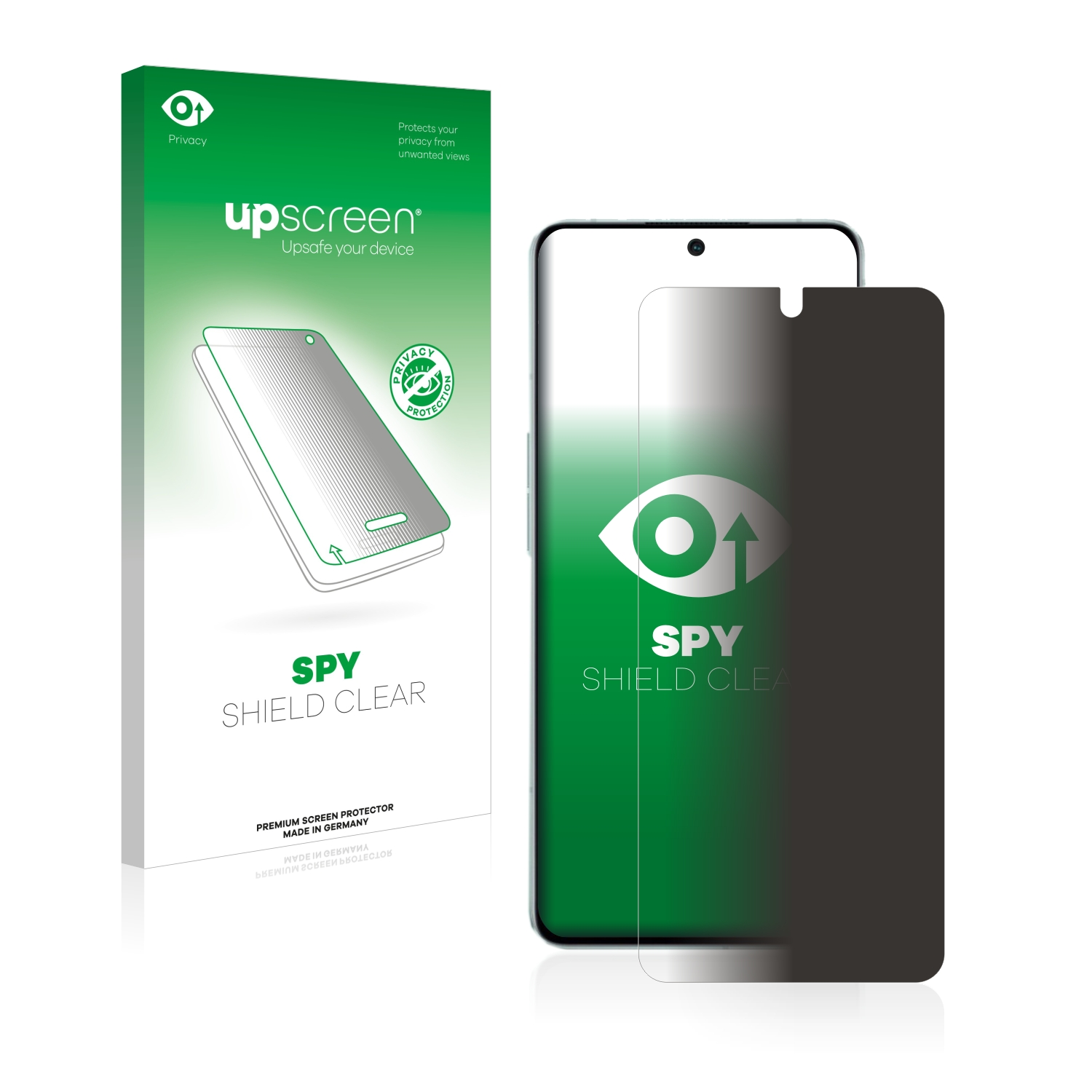 UPSCREEN Anti-Spy Schutzfolie(für Oppo Reno 8 Plus) Pro