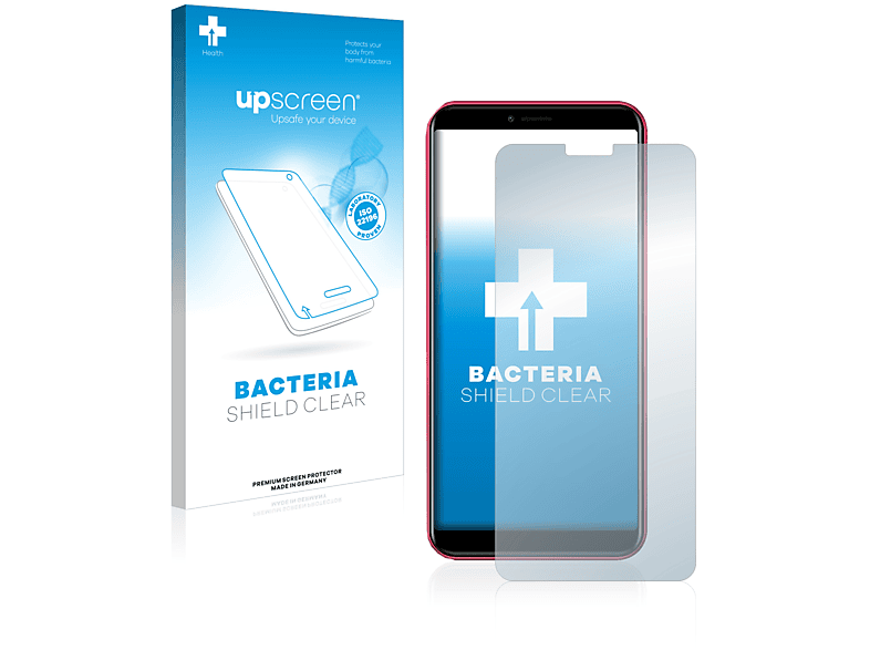 antibakteriell EL 6C) UPSCREEN Schutzfolie(für klare