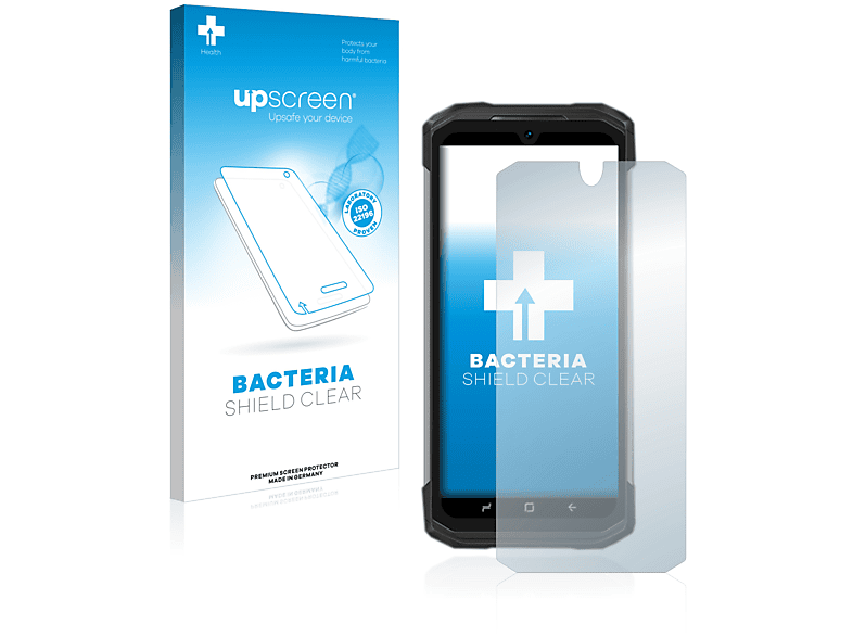 UPSCREEN antibakteriell Doogee Pro) klare Schutzfolie(für S98