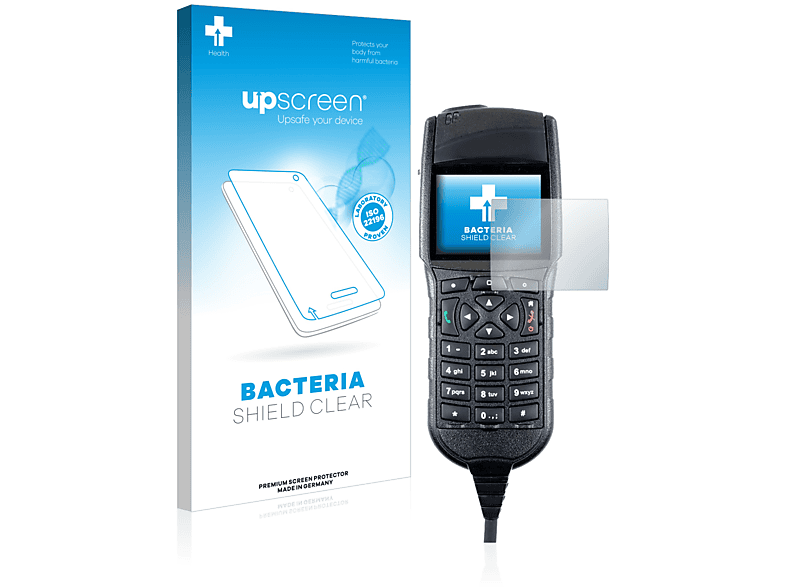 UPSCREEN antibakteriell klare Schutzfolie(für Sepura HBC 3) | Schutzfolien & Schutzgläser