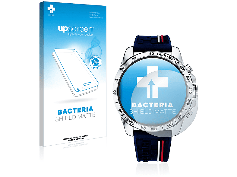 UPSCREEN antibakteriell entspiegelt matte Schutzfolie(für Tommy Hilfiger 1791476) | Smartwatch Schutzfolien & Gläser