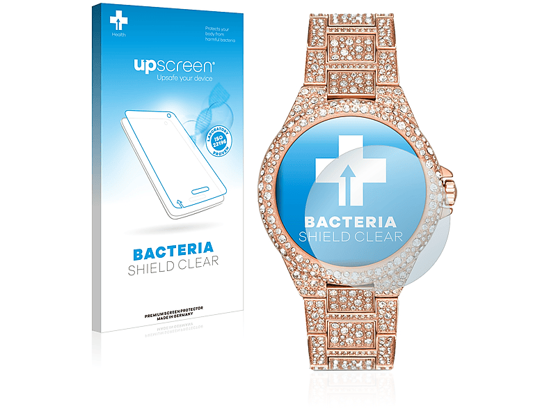 UPSCREEN antibakteriell klare Schutzfolie(für Michael Kors Camille MK 6961) | Smartwatch Schutzfolien & Gläser