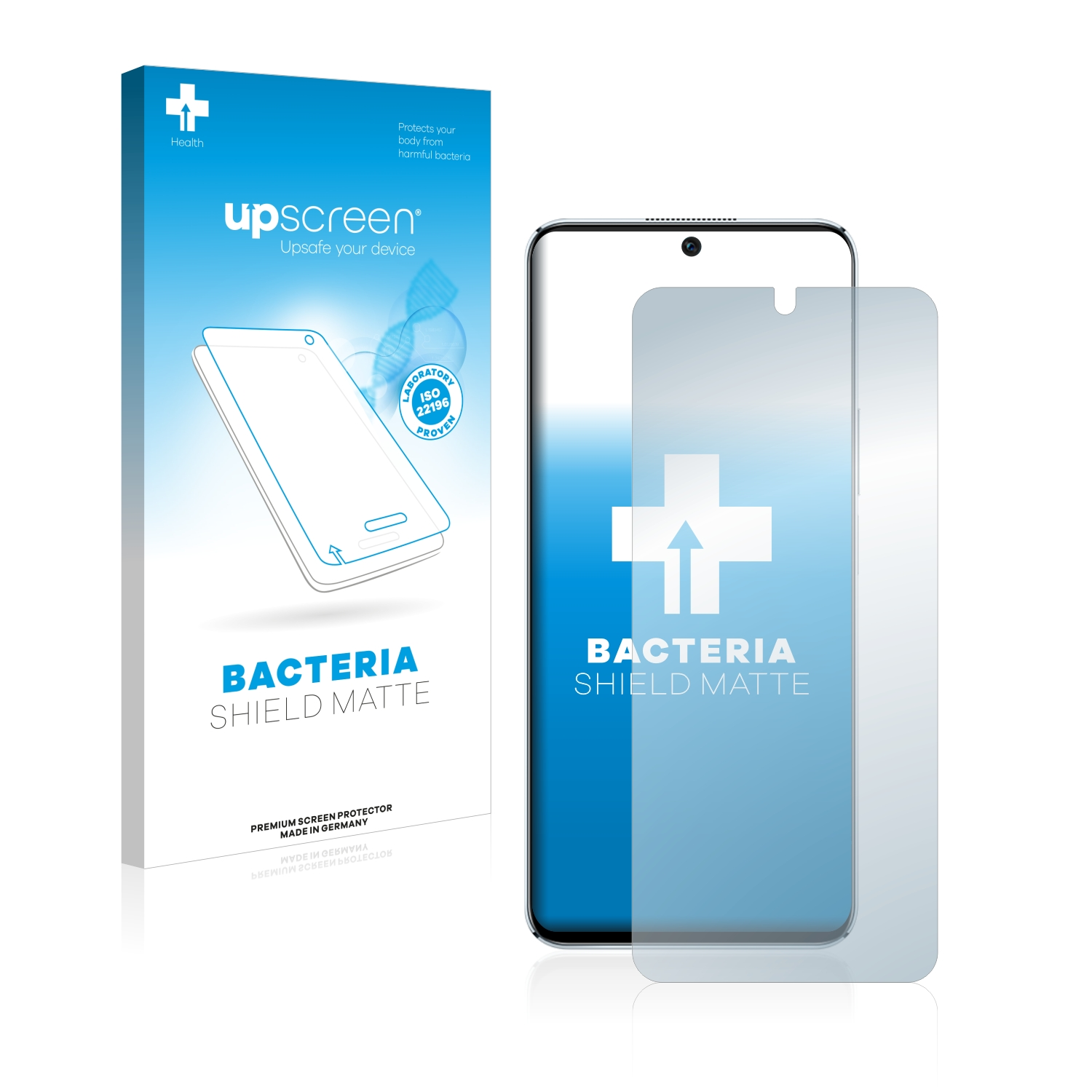 UPSCREEN antibakteriell Play 6T Pro) entspiegelt matte Schutzfolie(für Honor