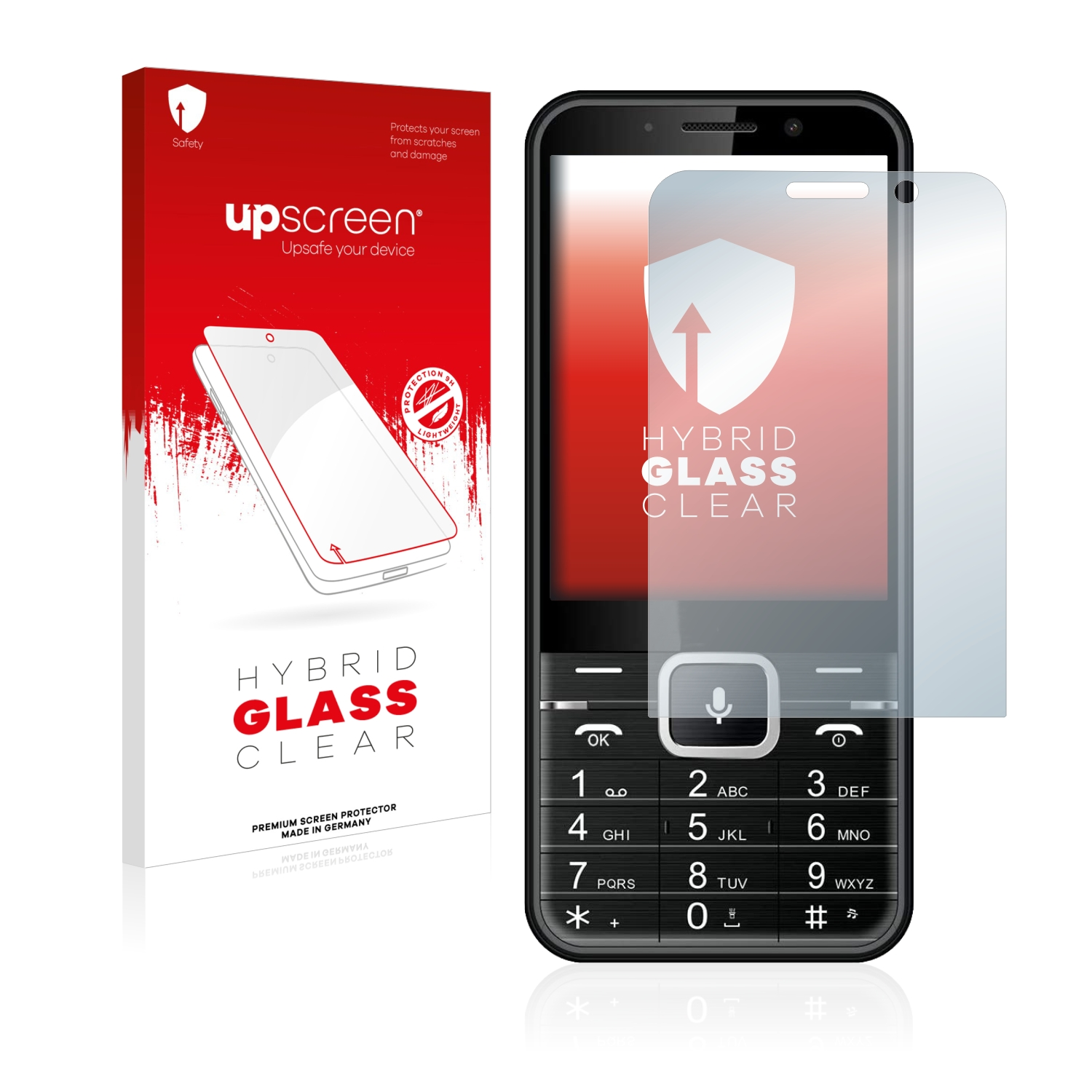UPSCREEN klare Schutzfolie(für myPhone Up Smart)