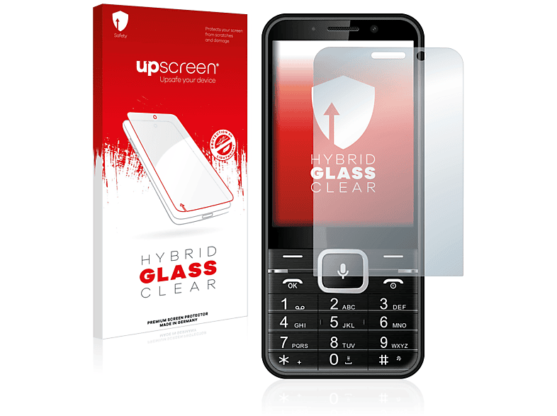 UPSCREEN klare Schutzfolie(für myPhone Up Smart)