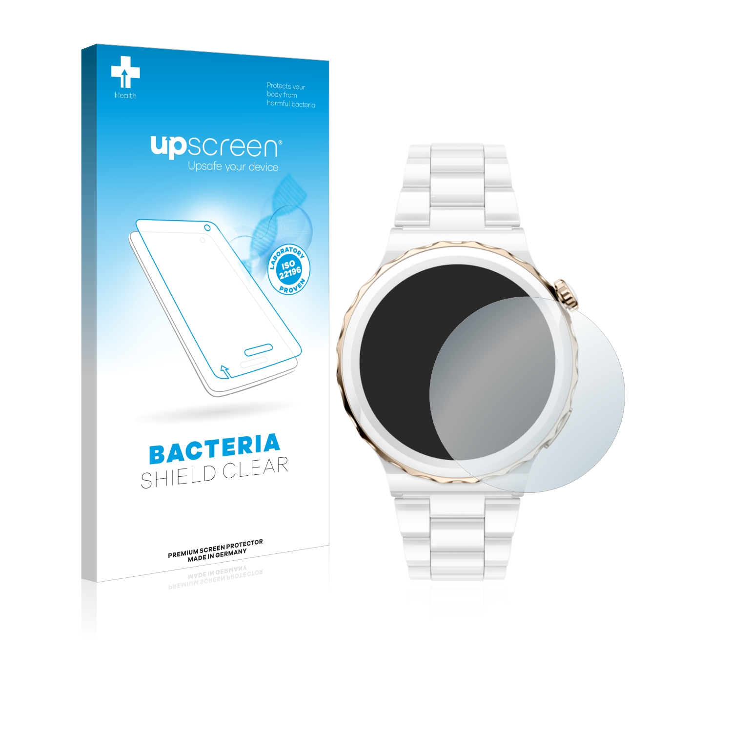 Schutzfolie(für Pro Watch (43mm)) 3 UPSCREEN GT klare antibakteriell Ceramic Huawei