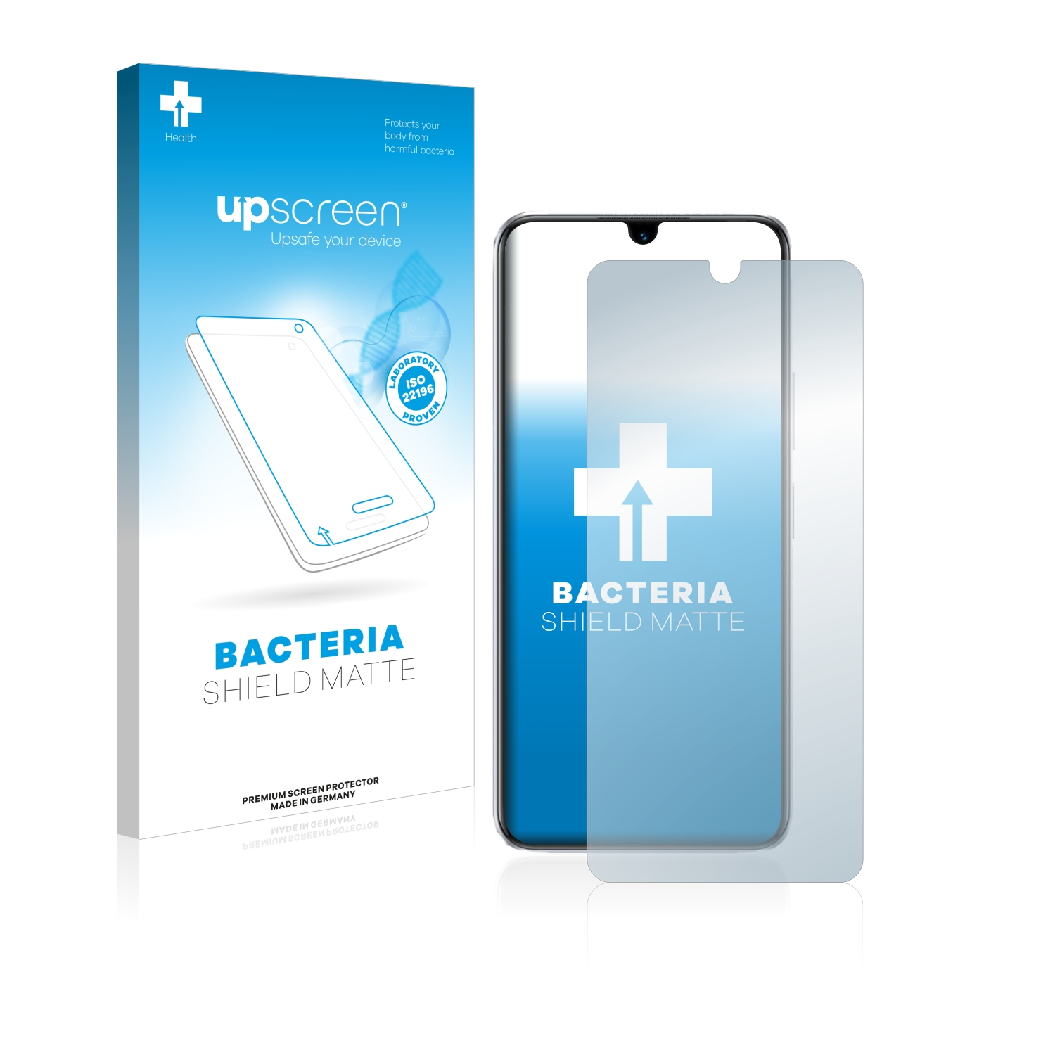 antibakteriell UPSCREEN 12 entspiegelt Schutzfolie(für Pro 5G) Infinix Note matte