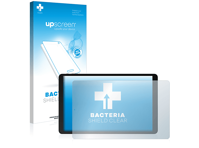 UPSCREEN antibakteriell klare Schutzfolie(für One 10 Space Odys LTE)
