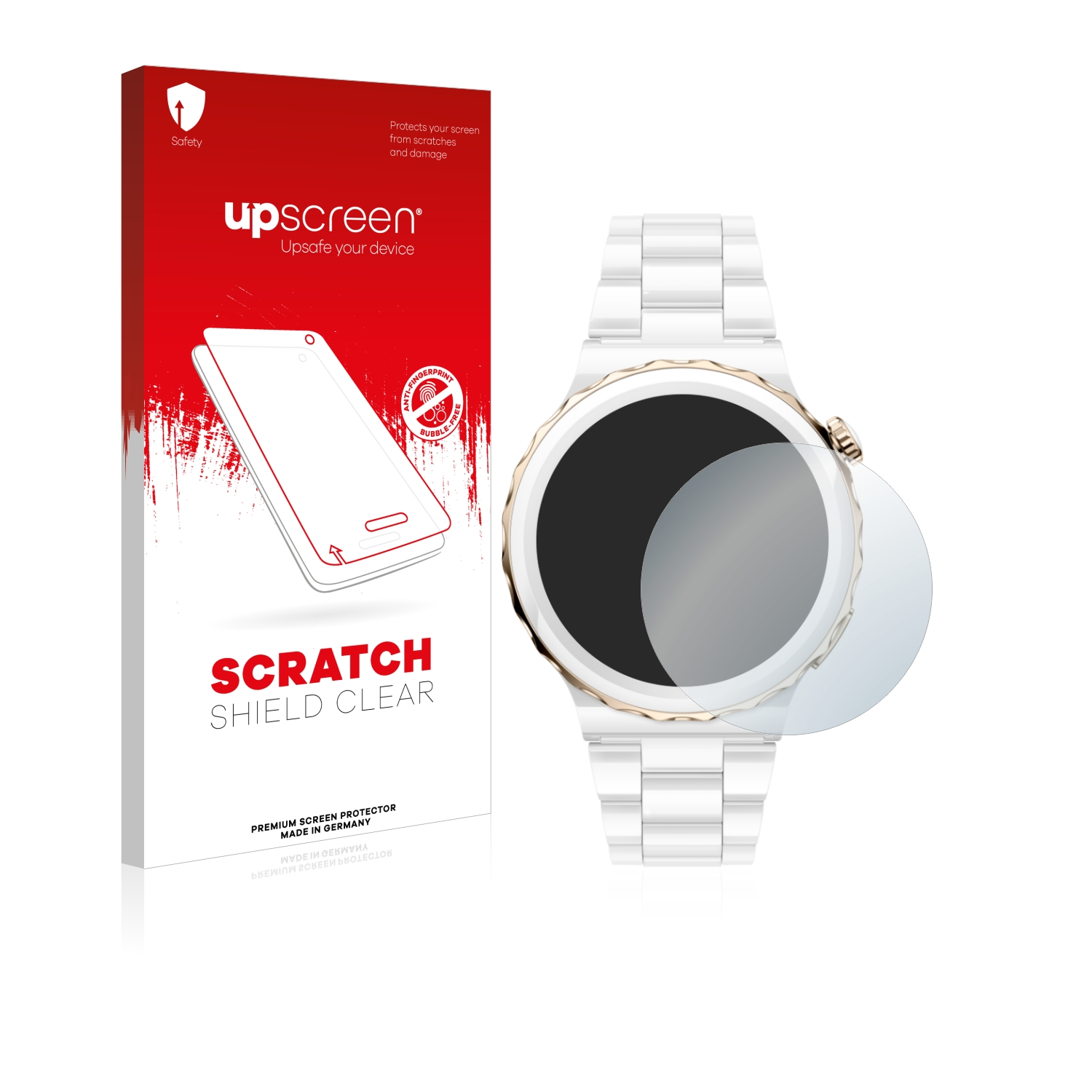 UPSCREEN Kratzschutz klare Schutzfolie(für Huawei 3 Ceramic (43mm)) Watch GT Pro