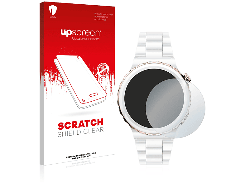 Kratzschutz Pro Schutzfolie(für Watch klare GT (43mm)) Ceramic 3 Huawei UPSCREEN