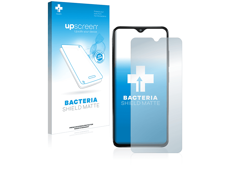 UPSCREEN antibakteriell entspiegelt matte Schutzfolie(für Xiaomi Redmi 11 Prime)