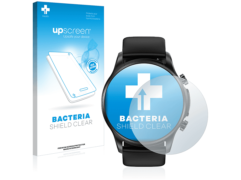 UPSCREEN antibakteriell klare Schutzfolie(für Ruijie Smartwatch) Cardiac