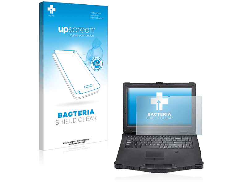 UPSCREEN antibakteriell Rockbook X550 klare Schutzfolie(für Werock G2)