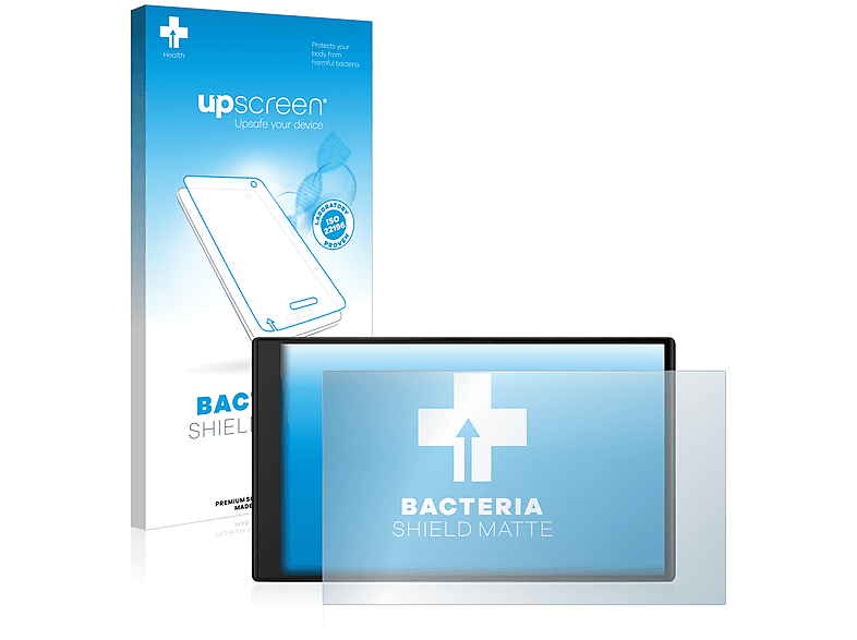 UPSCREEN antibakteriell entspiegelt matte Schutzfolie(für Garmin Camper 795) | Navi-Taschen & -Schutzfolien