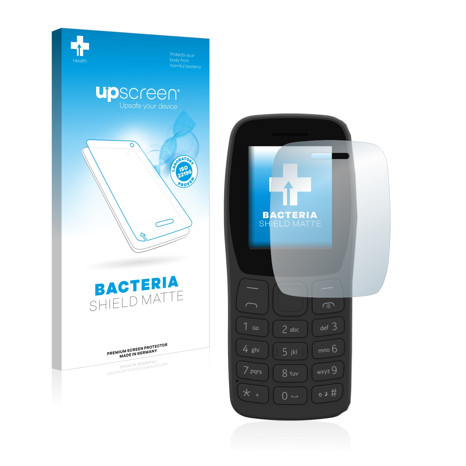 Nokia UPSCREEN entspiegelt matte 110 Schutzfolie(für antibakteriell 2022)