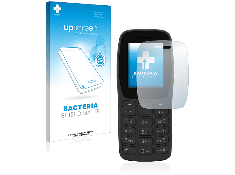 UPSCREEN antibakteriell entspiegelt matte Schutzfolie(für Nokia 105 2022)