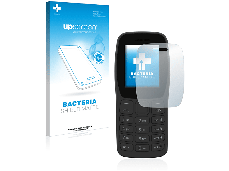 UPSCREEN antibakteriell entspiegelt matte 2022) 105+ Schutzfolie(für Nokia